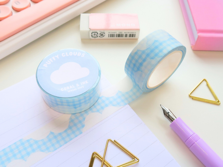 Puffy Cloud Washi Tape