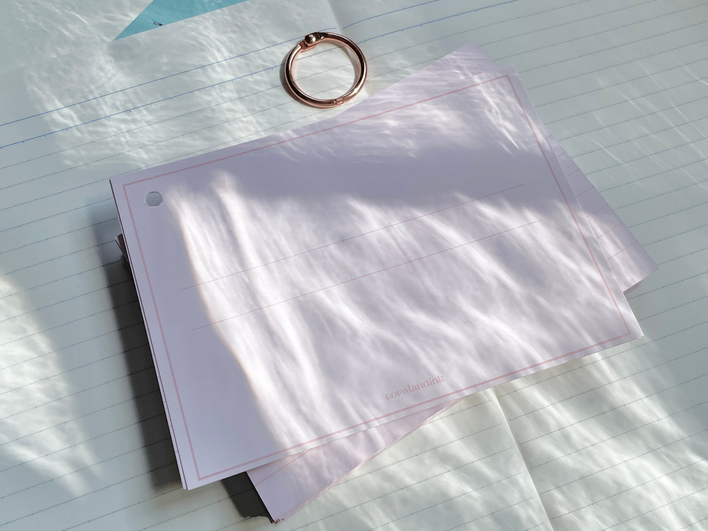 Pink Aesthetic Revision Index Cards