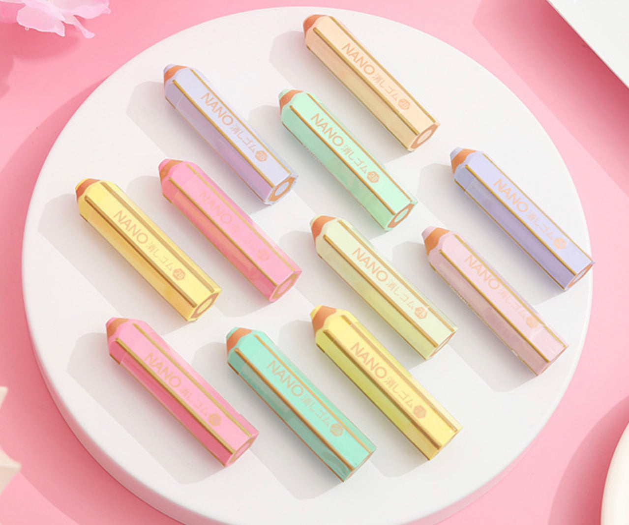Mini Pencil Erasers