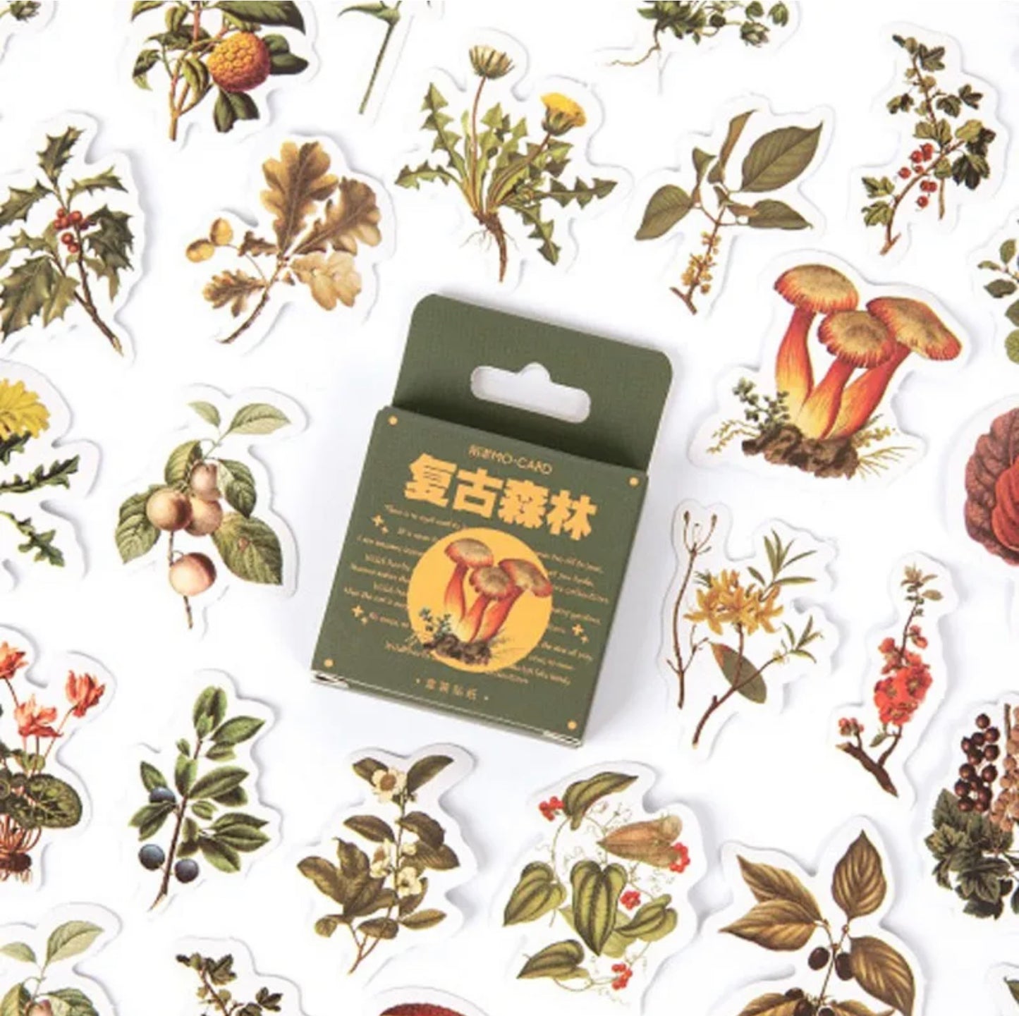 Autumn Forest Sticker Box
