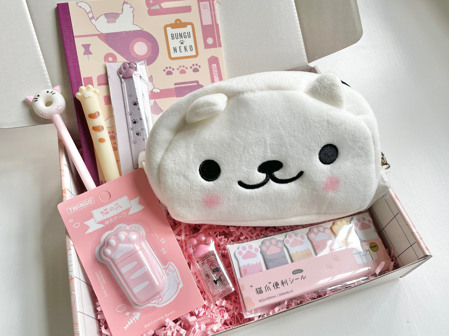 Kawaii Cat Stationery Box