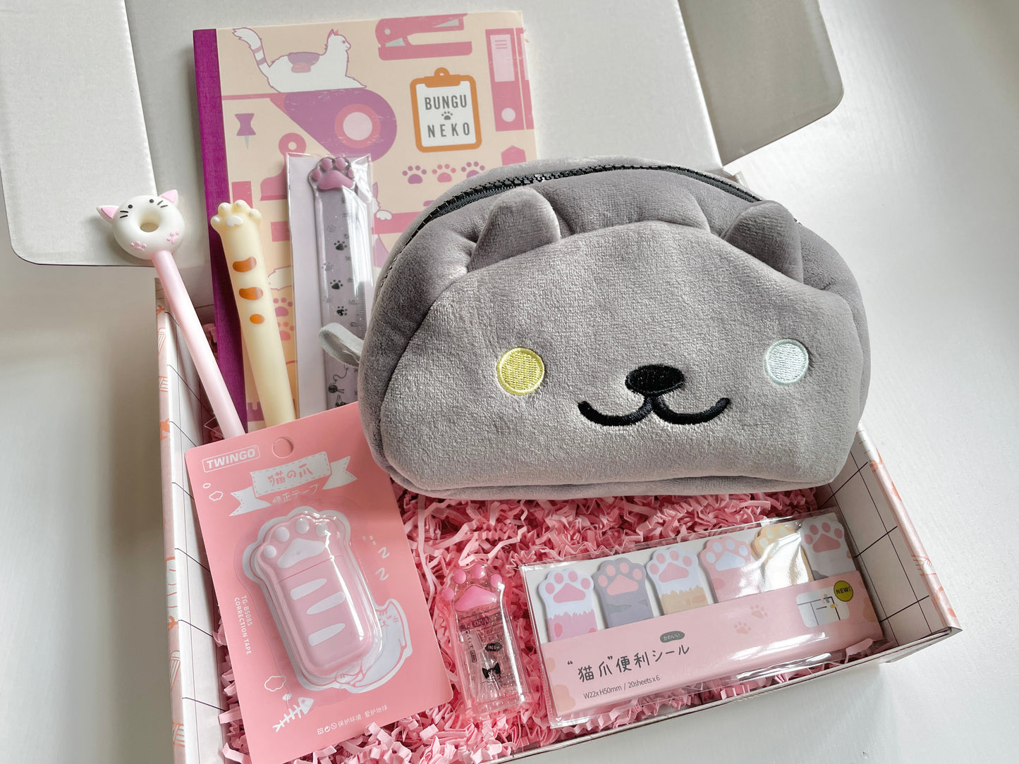 Kawaii Cat Stationery Box
