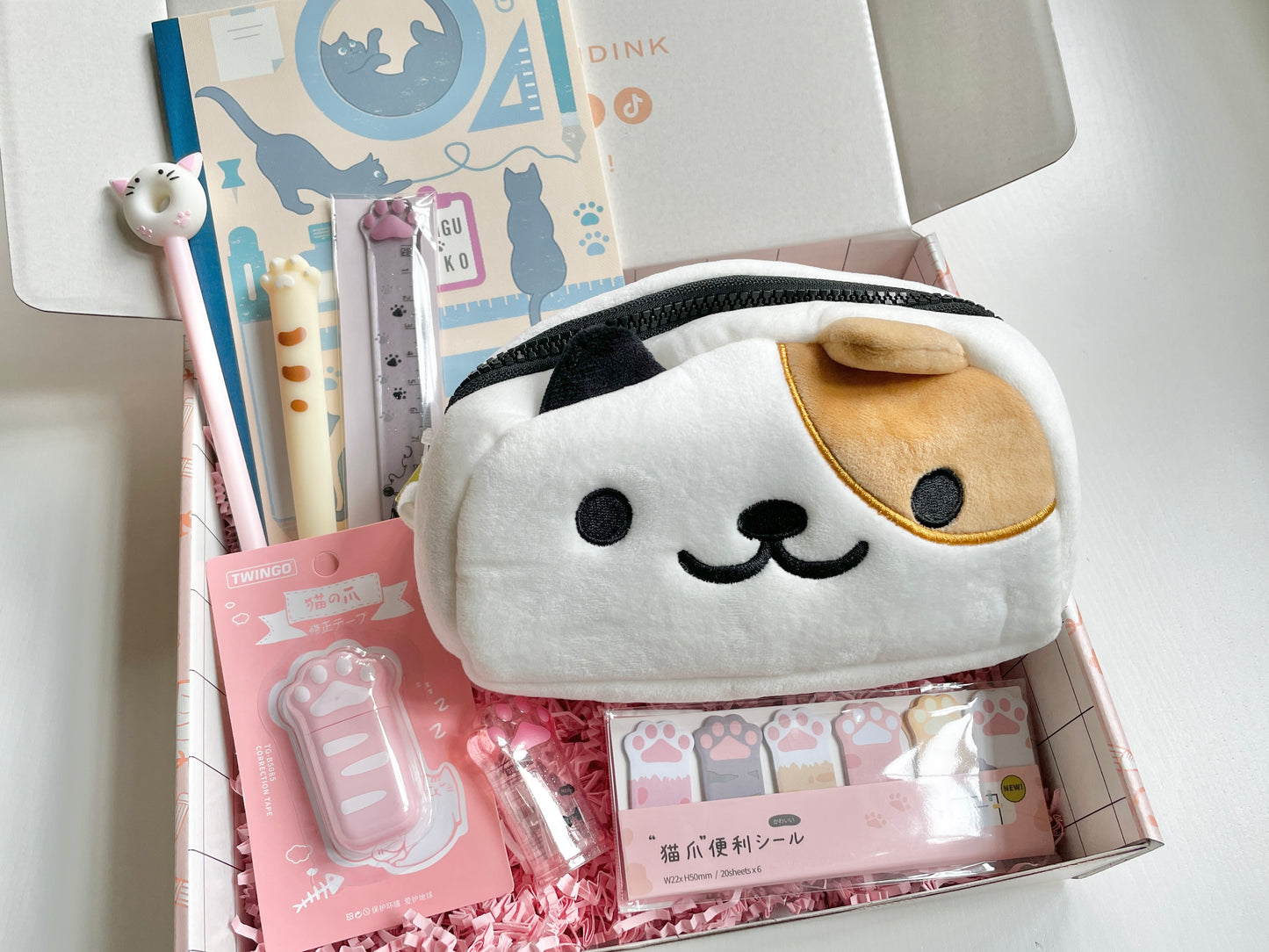 Kawaii Cat Stationery Box
