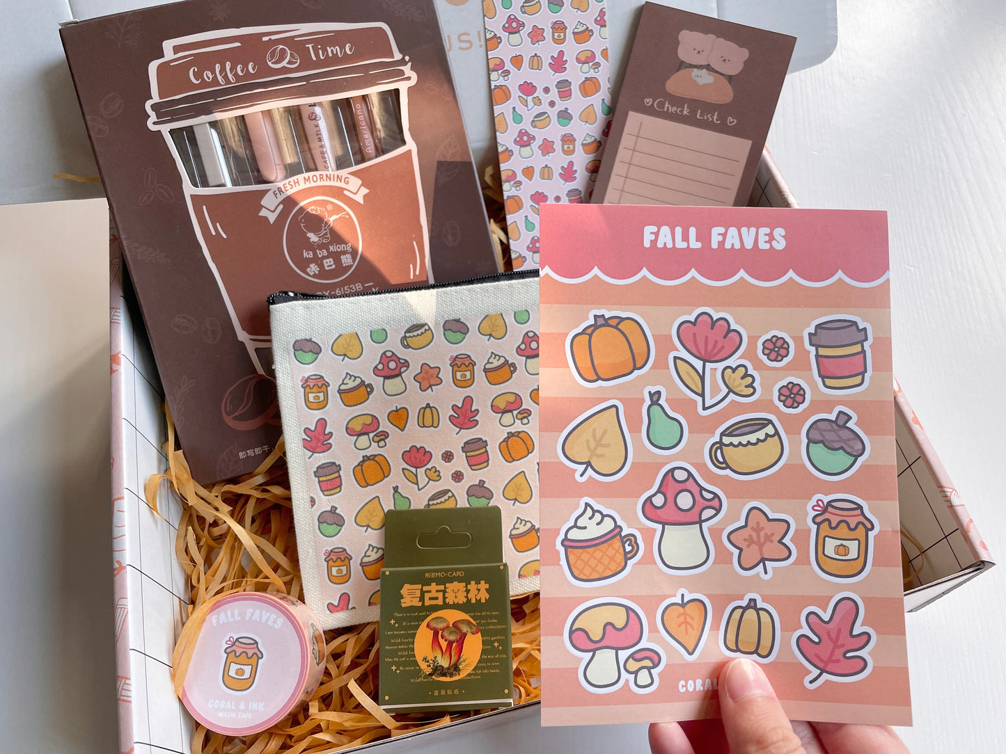 Cozy Autumn Stationery Set
