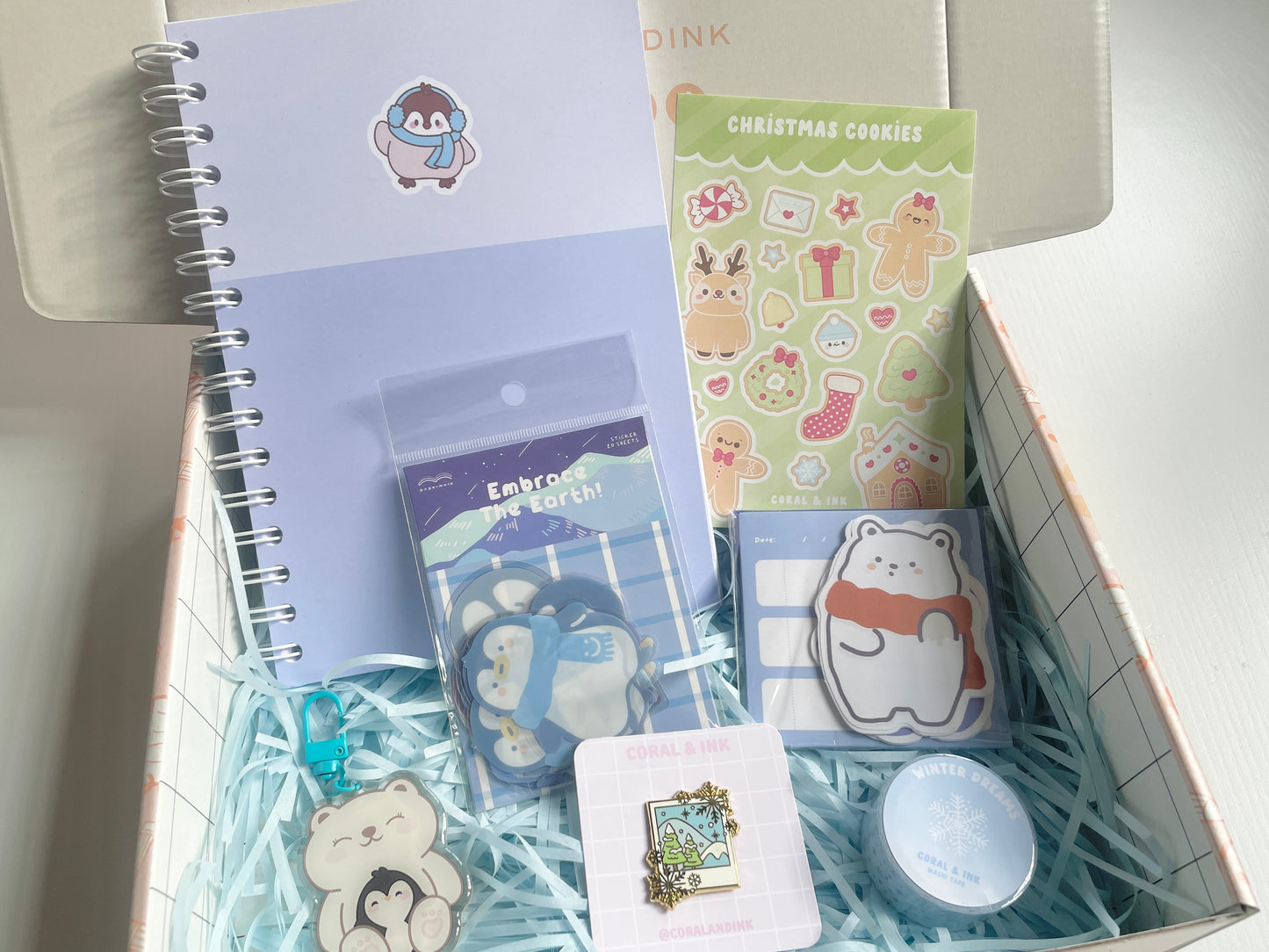 Frosty Days Stationery Box