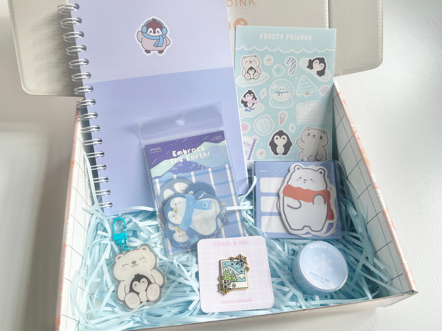 Frosty Days Stationery Box
