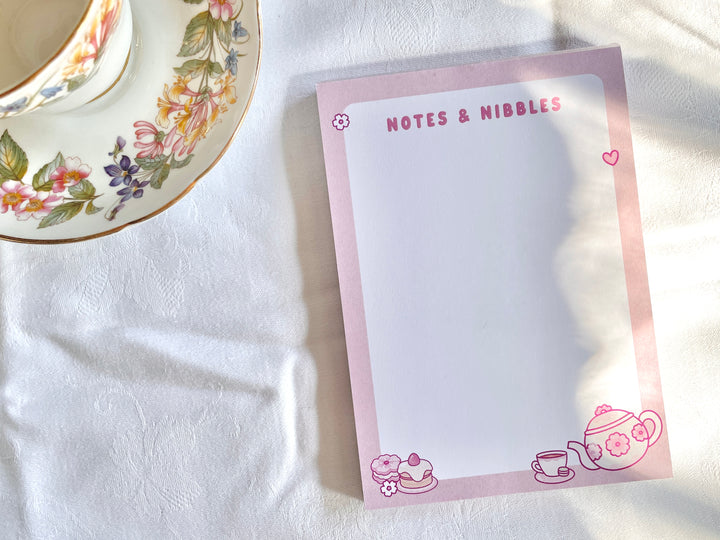 Note & Nibbles A6 Memo Pad