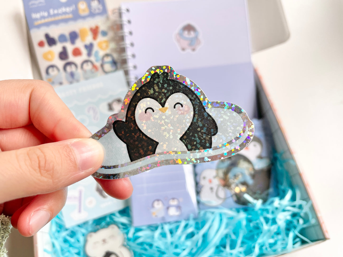 Kawaii Penguin Stationery Box