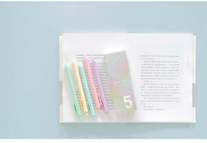Kaco coloured retractable gel pens