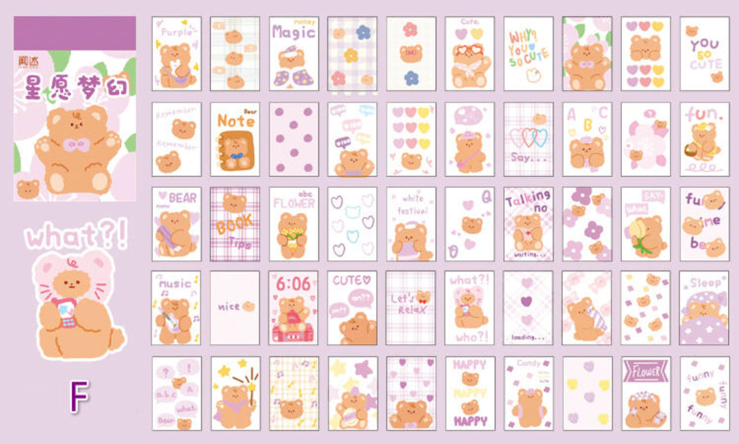 These super cute sticker books are perfect for journaling, planners, scrapbooking and more.