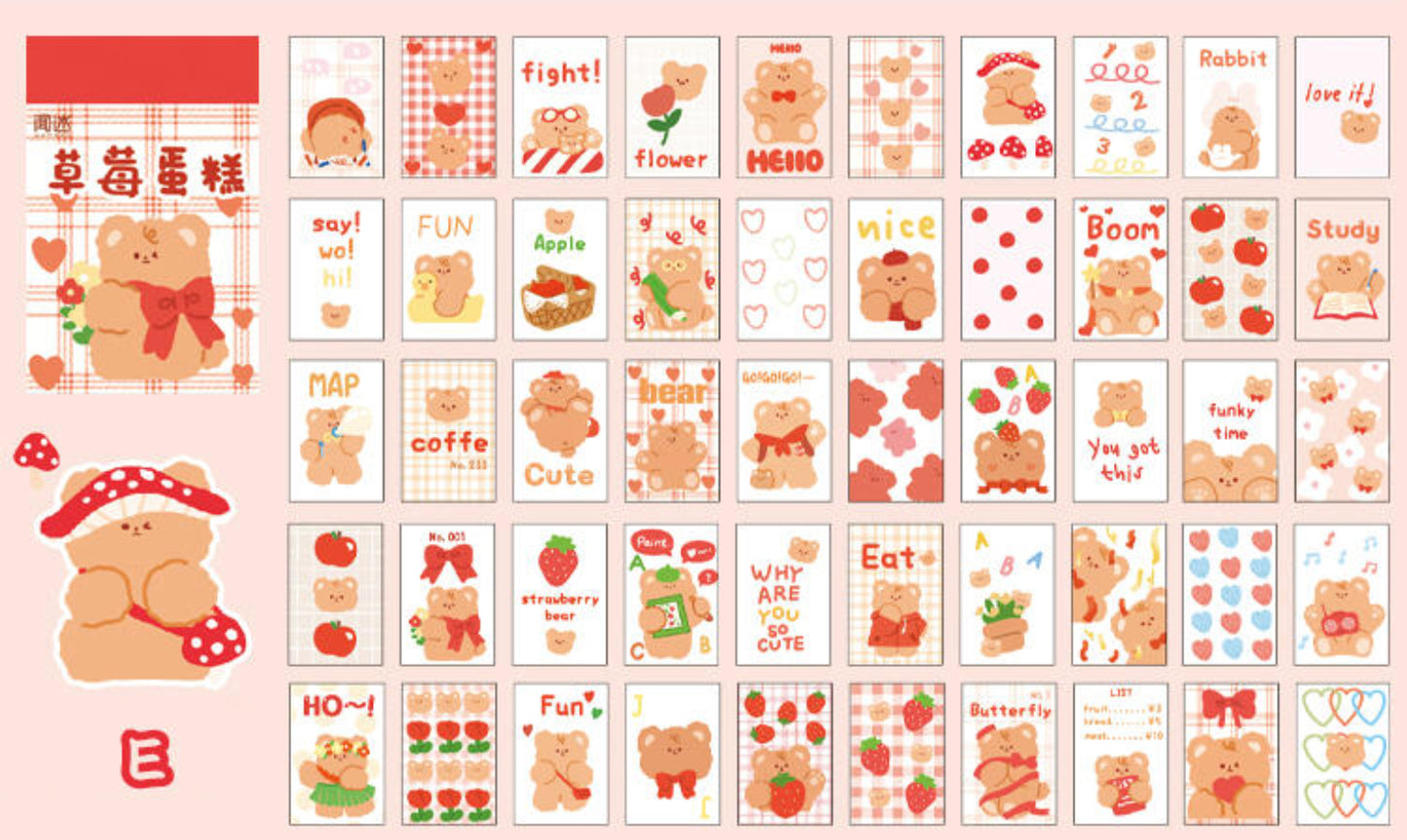 These super cute sticker books are perfect for journaling, planners, scrapbooking and more.