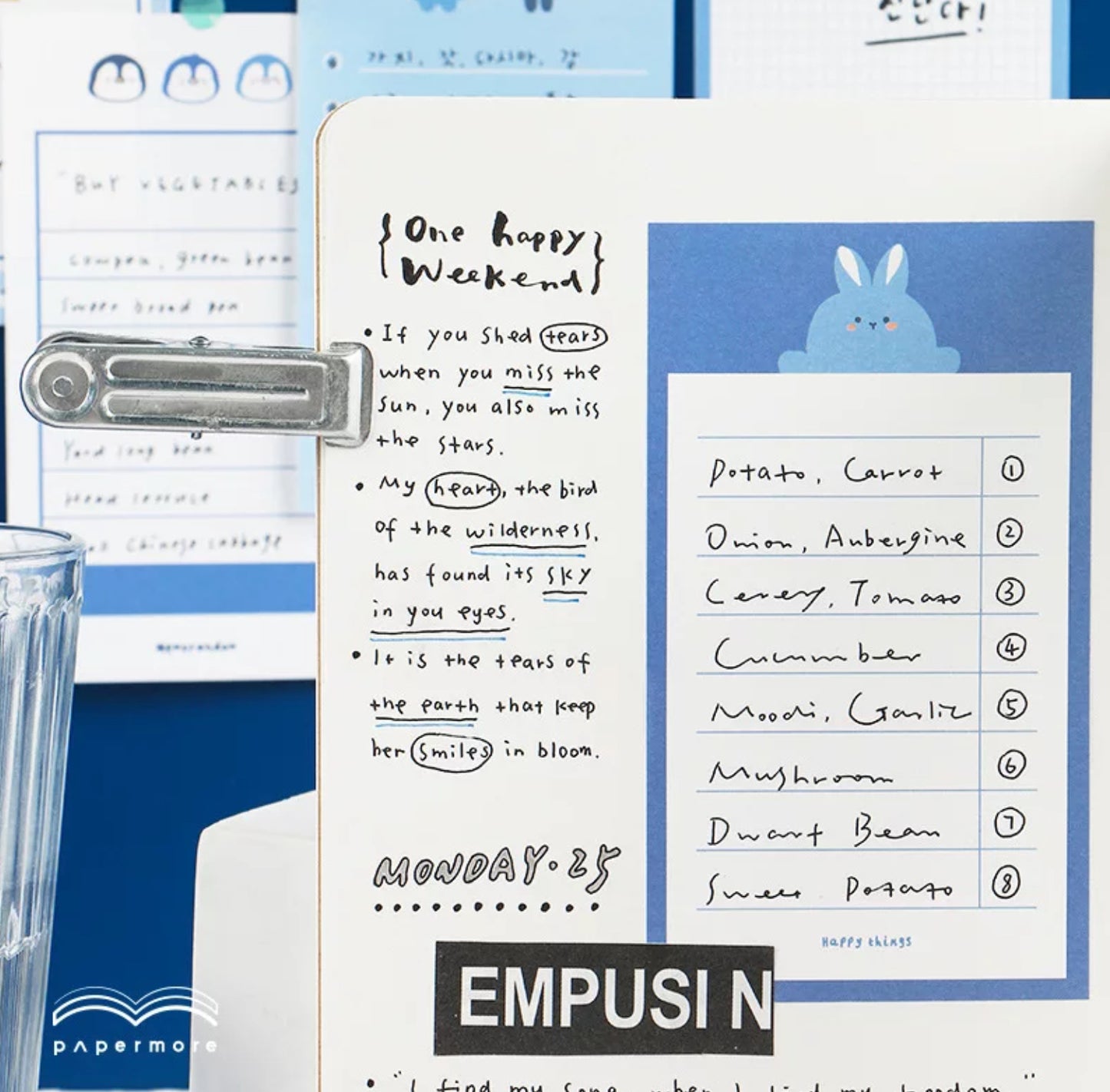 Winter Animal Memo Sheets
