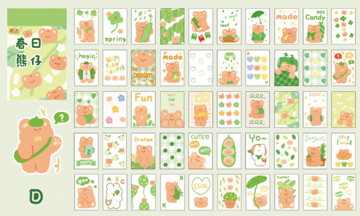 These super cute sticker books are perfect for journaling, planners, scrapbooking and more.