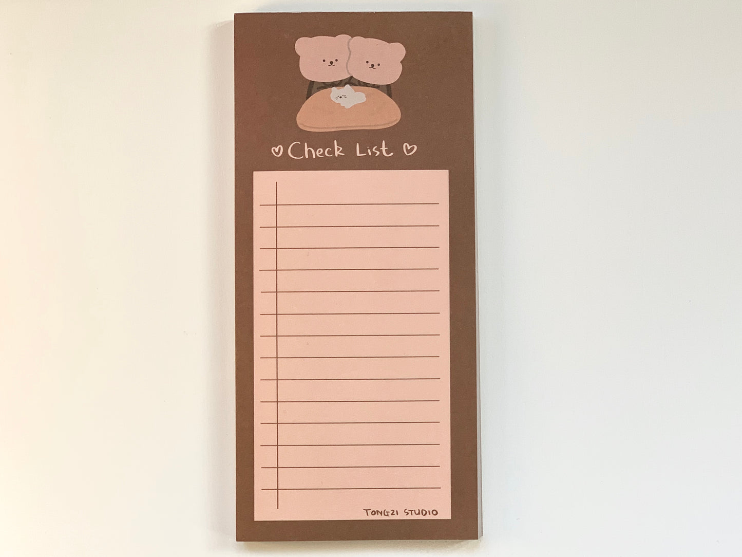 Kawaii Bear Memo Pads