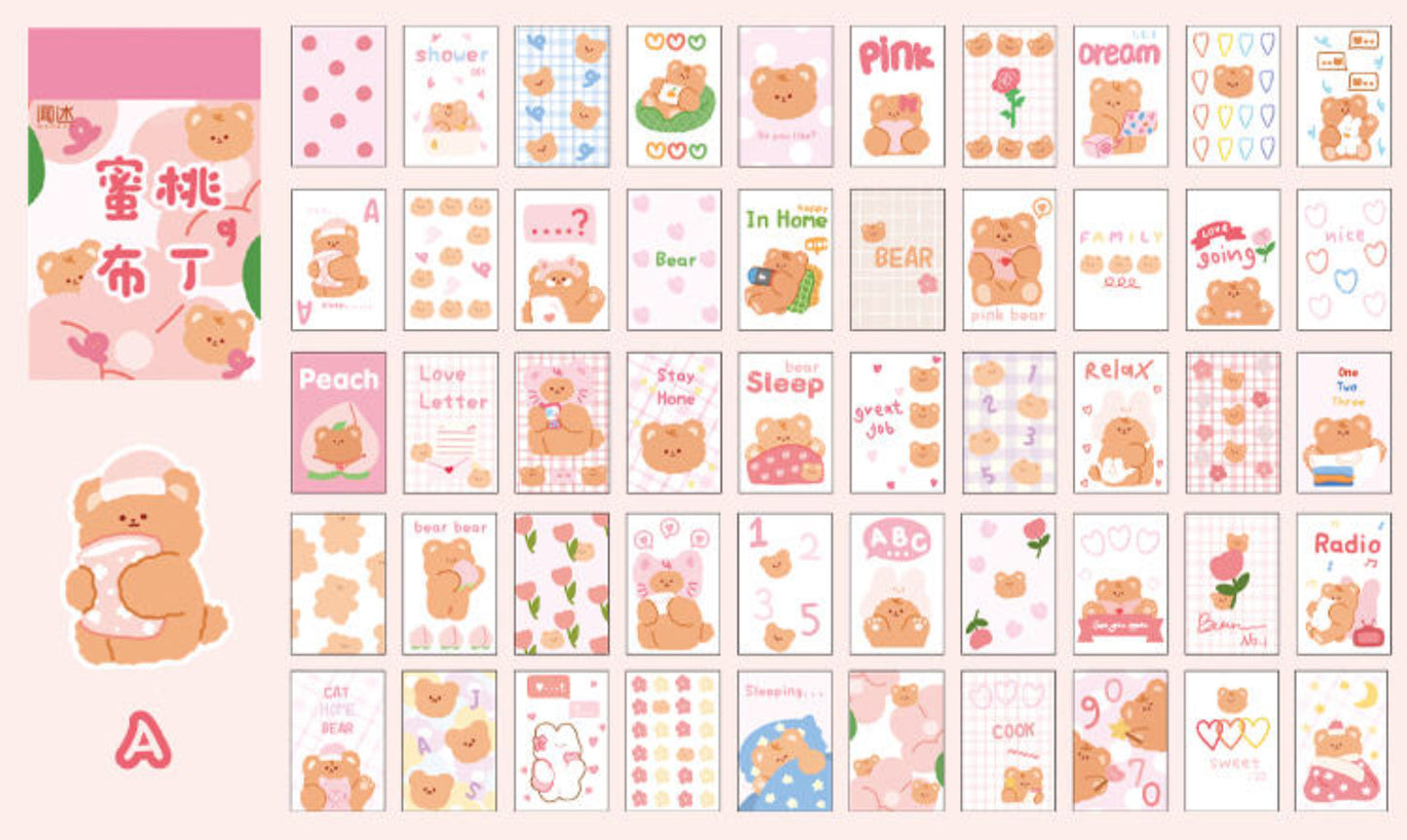These super cute sticker books are perfect for journaling, planners, scrapbooking and more.