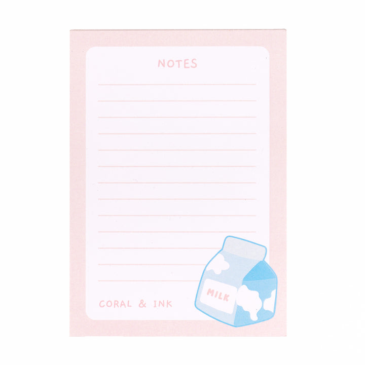 Pink Milky Memo Pad