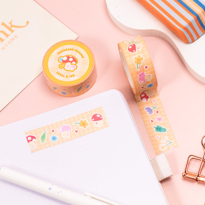 Mushroom Meadow Washi Tape