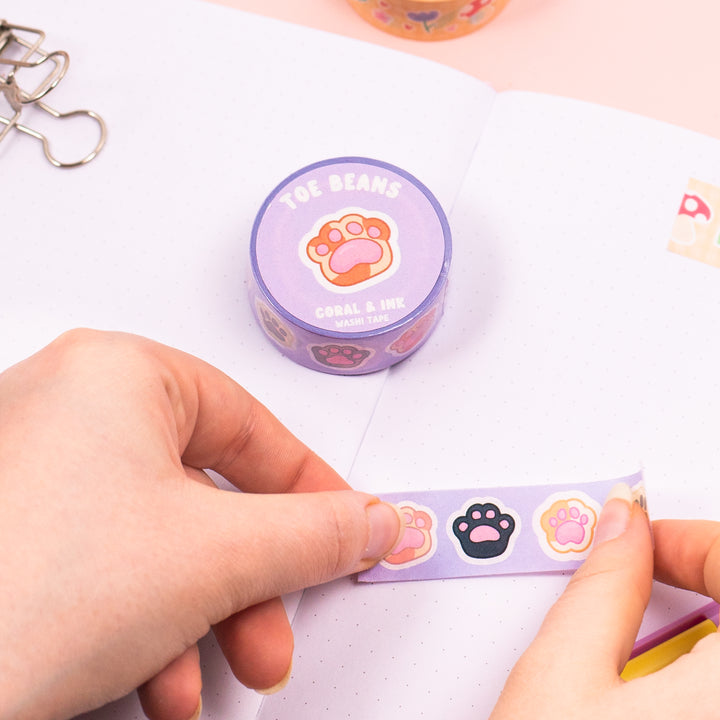 Toe Beans Paw Washi Tape