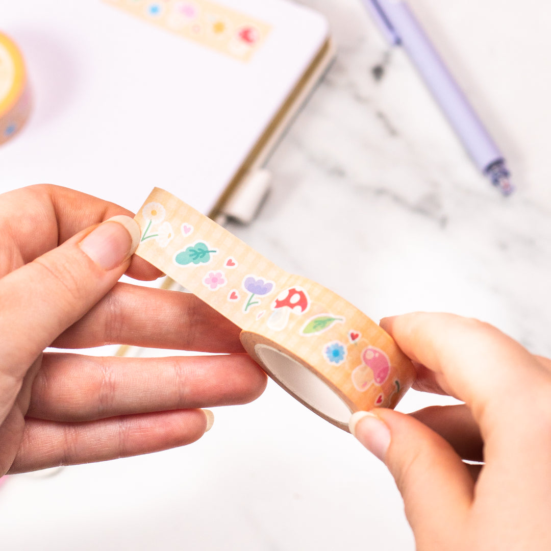 Mushroom Meadow Washi Tape