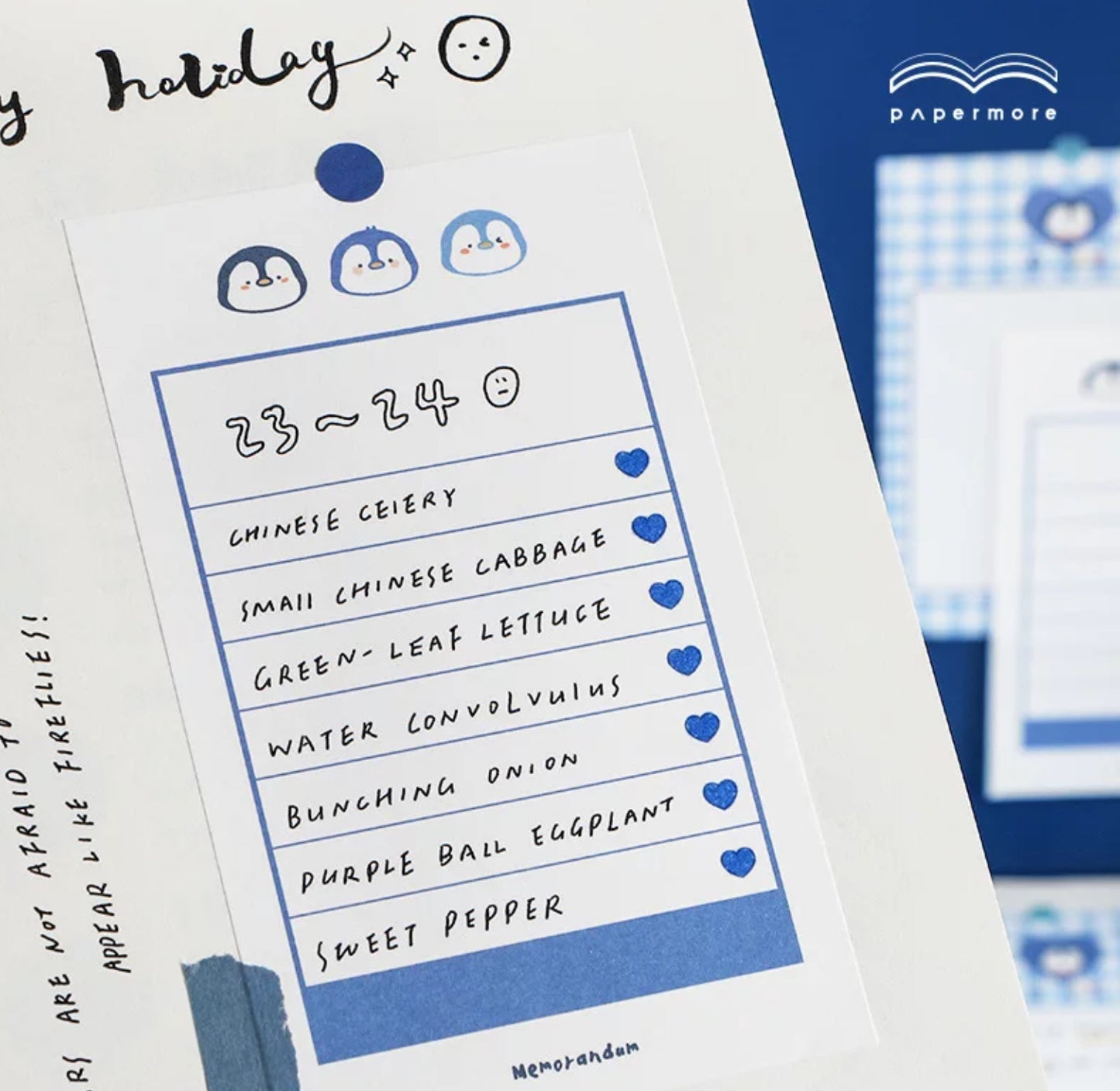 Winter Animal Memo Sheets