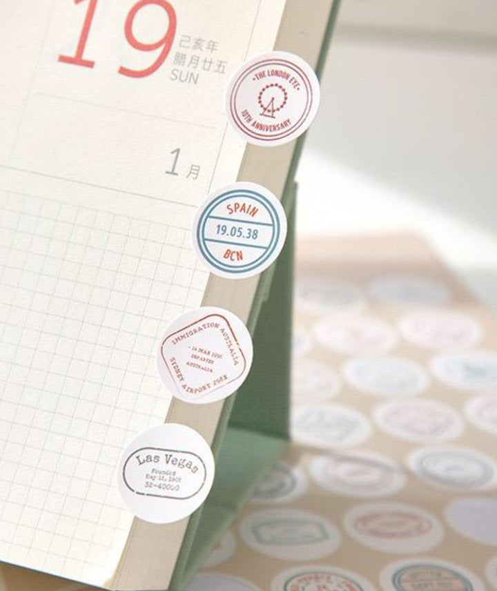 Aesthetic Dot Planner Sticker Sheets