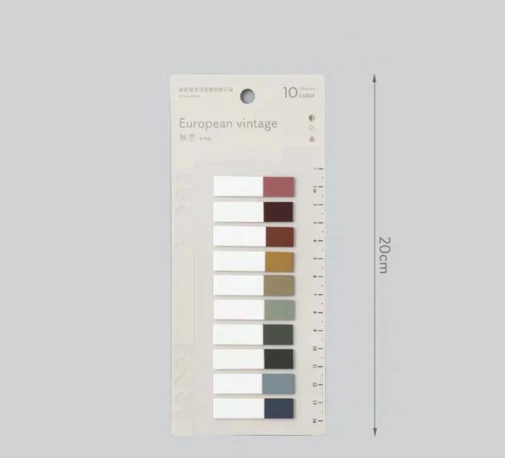 Index Sticky Notes coralandink