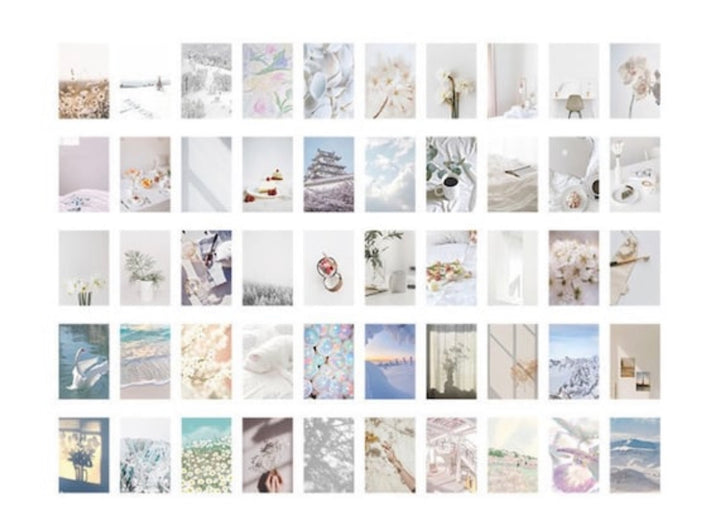 Mini Aesthetic Sticker Books coralandink