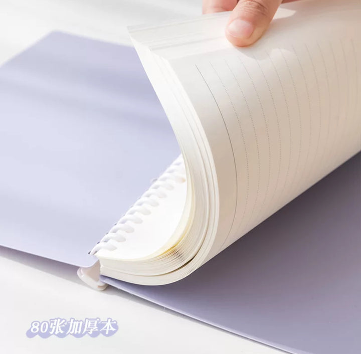 B5 Loose Leaf Binder Notebook coralandink