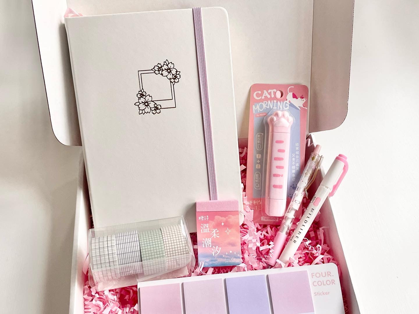 LOPWO Bullet Dotted Journal Kit with Gift Box - Journaling