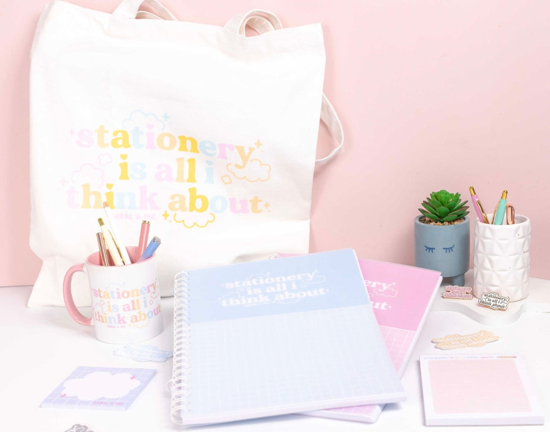 stationery is all I think about collection by coral and ink