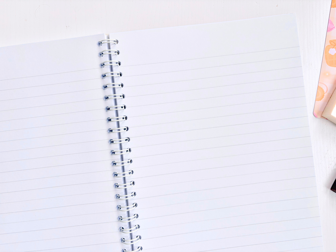 Cozy Sleepover A5 Lined Notebook