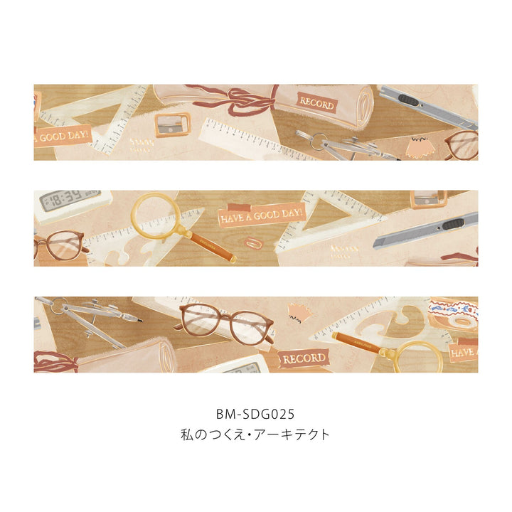 What's On My Desk Architect Washi Tape