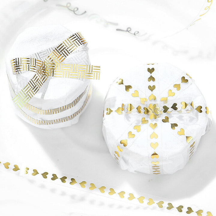 Holographic Foiled Pattern Clear PET Tape