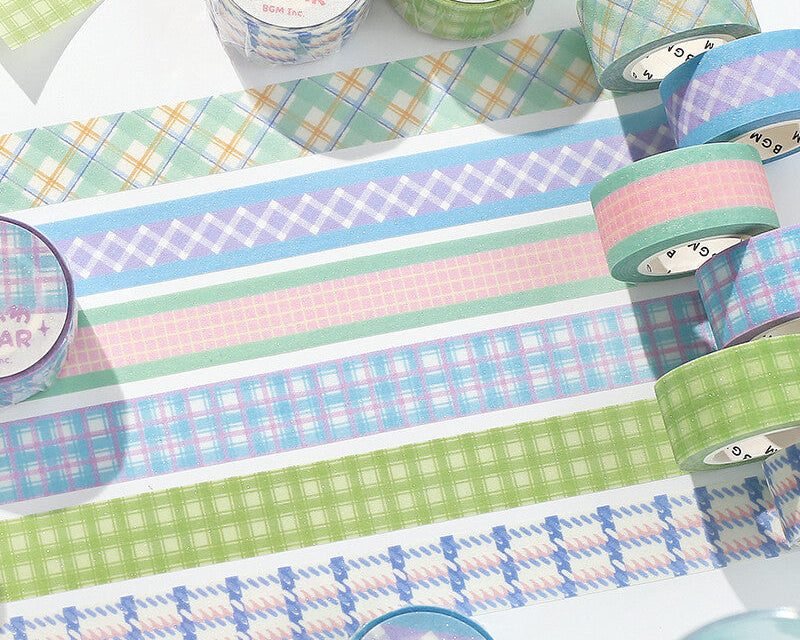 Sparkly Patterned Washi Tape