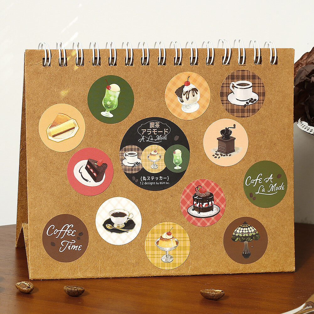 Cafe A La Mode Sticker Roll