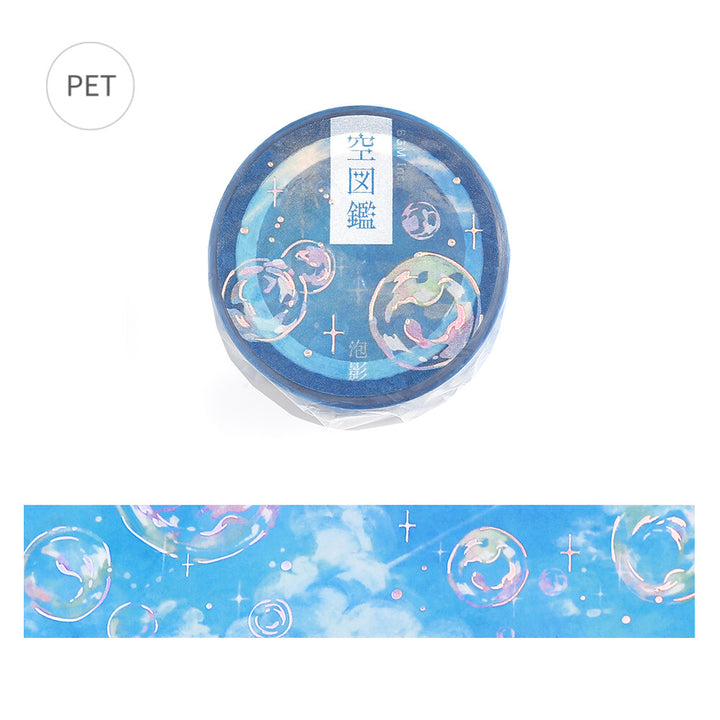 Iridescent Bubble PET Tape
