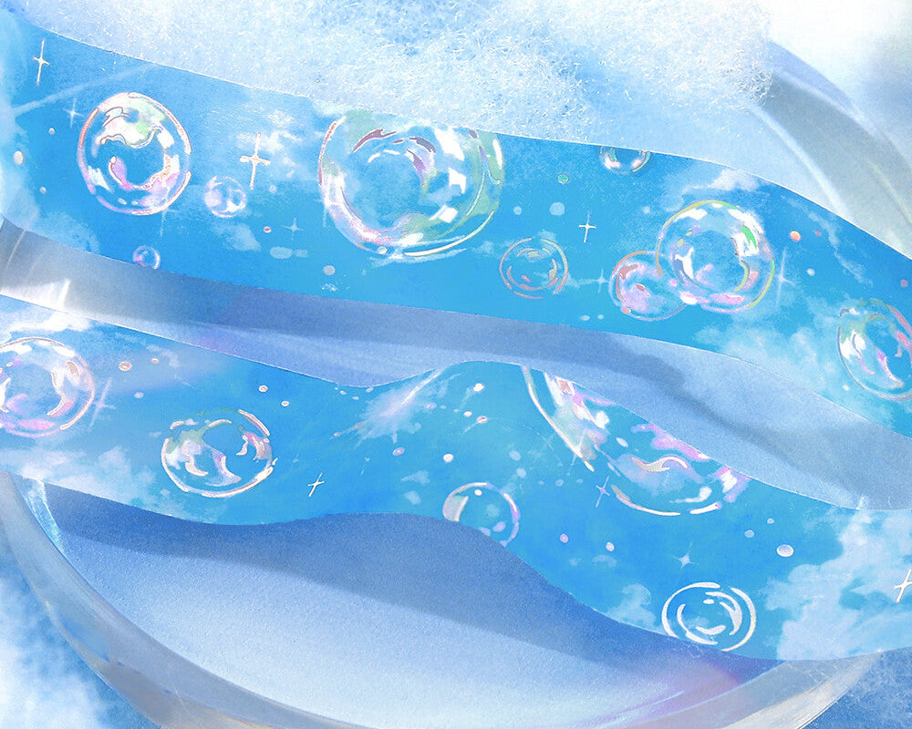 Iridescent Bubble PET Tape