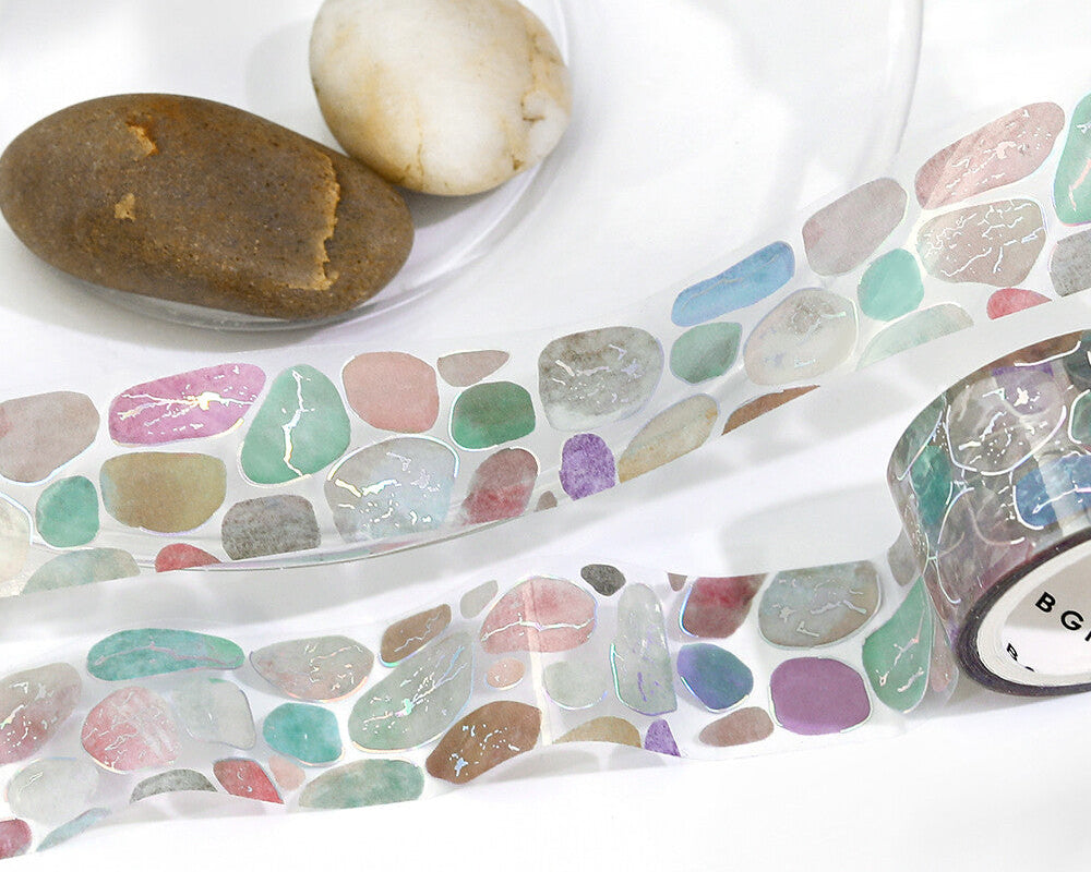 Iridescent Pebble PET Tape