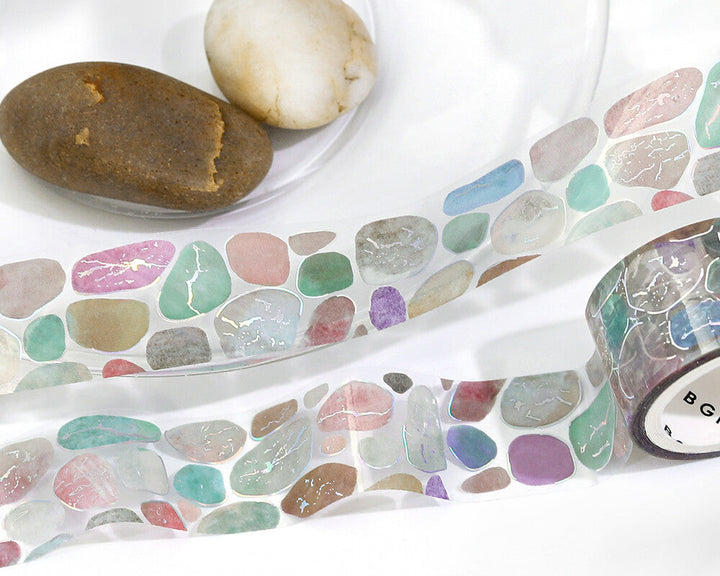 Iridescent Pebble PET Tape