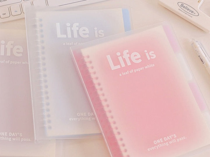 A5 Loose Leaf Korean Binder