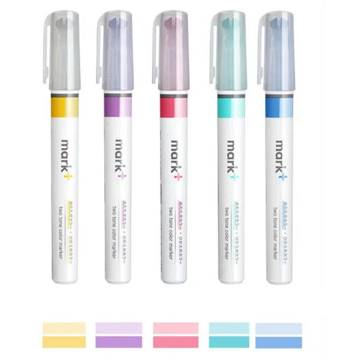 Mark+ 2-Tone Colour Highlighters