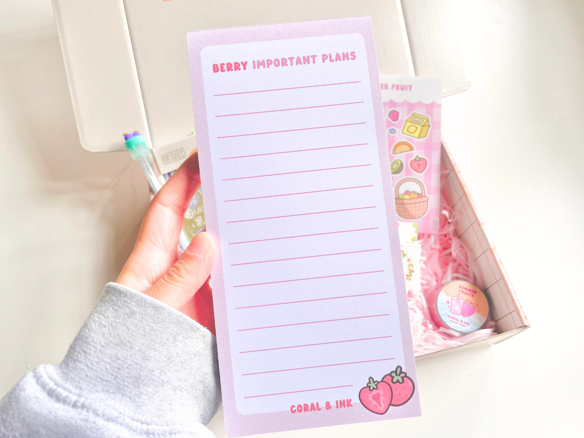 Fruity Notepad Set