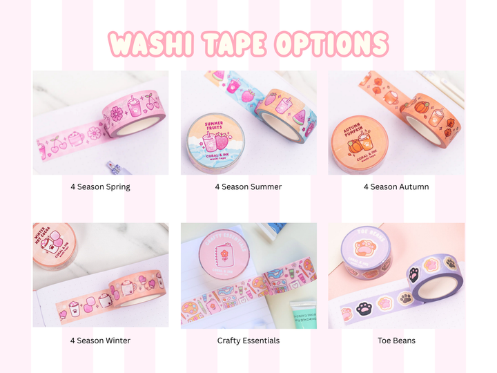 Washi Tape Pick & Mix Stationery Box