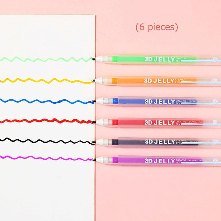 3D Jelly Pens Set