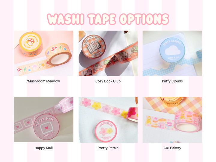 Washi Tape Pick & Mix Stationery Box