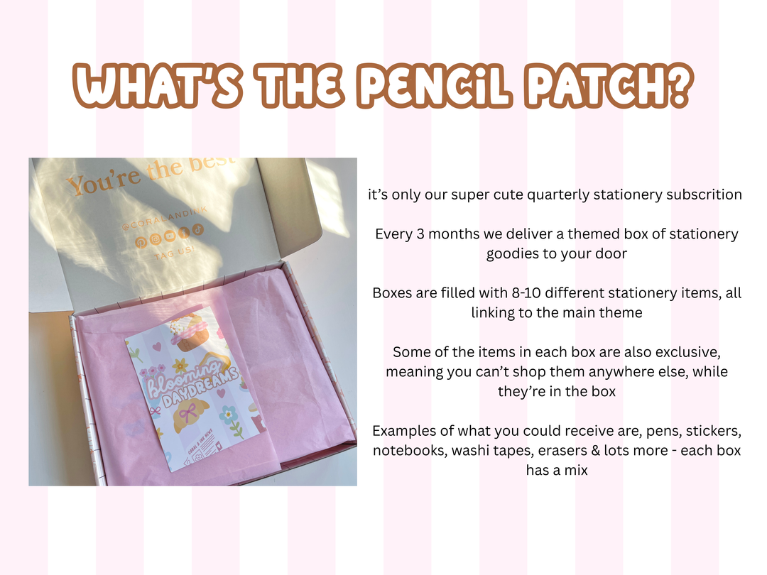 The Pencil Patch Stationery Subscription