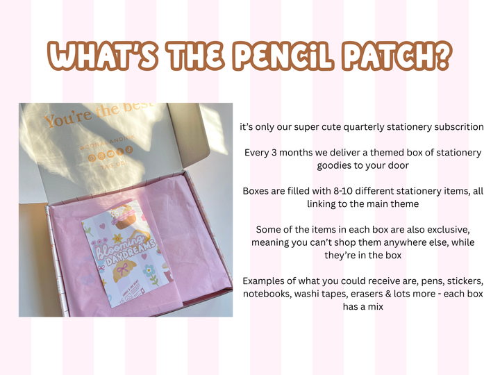 The Pencil Patch Stationery Subscription