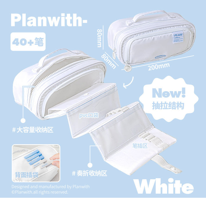 Hidden Expanding Pencil Case