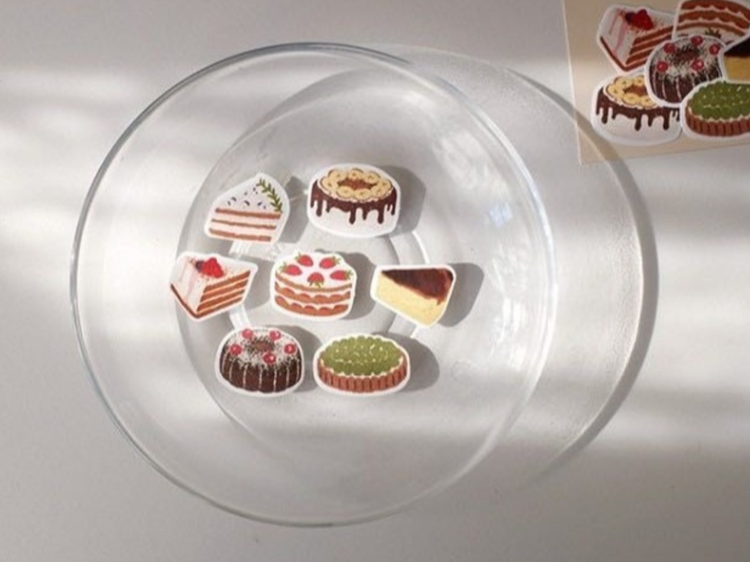 301 Cake Cereal Stickers