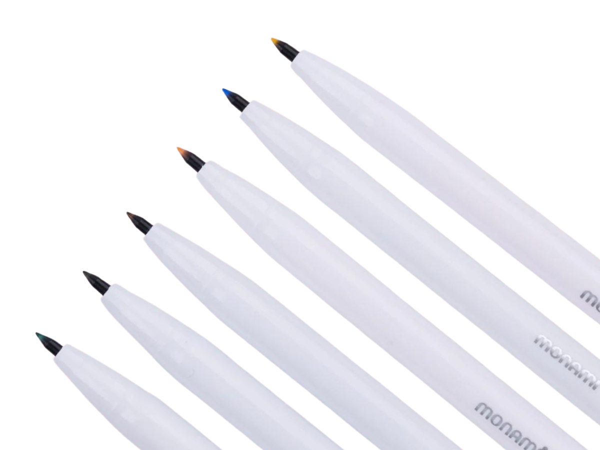 Monami Plus 3000 Set of 6 Marker Pens